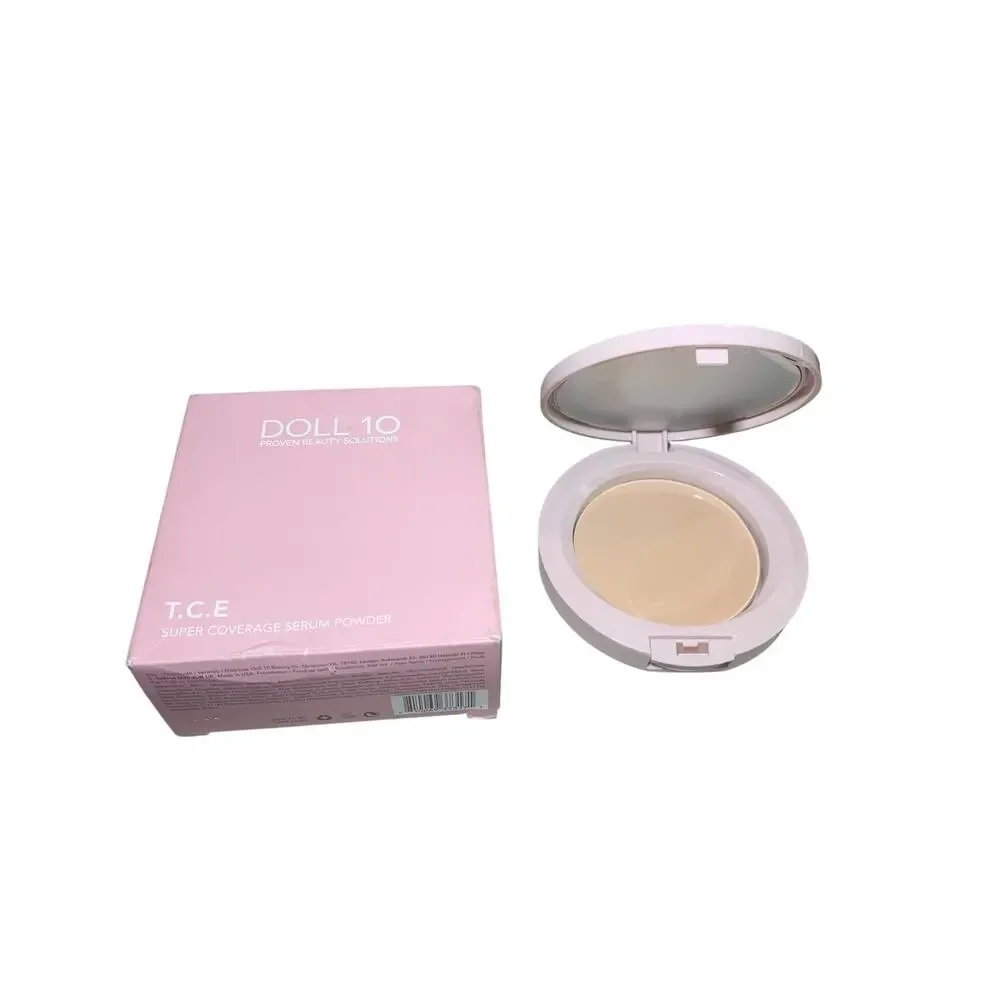 Doll 10 T.C.E.‎ Super Coverage Serum Powder Fair/Light – Full Size – NEW